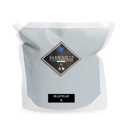 BARBOUILLE Acryllack Satin - Möbel, Holz, Wände und Decken - 5 ltr Grau & Schwarz - Fluctuat von BARBOUILLE