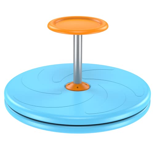Spinner-X Sitzender Spinner, sensorisches Spielzeug, Sitzen und Drehen, größere Größe und langlebiges Material für Kinder ab 3 Jahren, Blau von Barney Kaite BS Spinner-X Sitzender Spinner, sensorisches Spielzeug, Sitzen und Drehen, größere Größe und langlebiges Material für Kinder ab 3 Jahren, Blau von Barney Kaite BS von BARNEY KAITE BS
