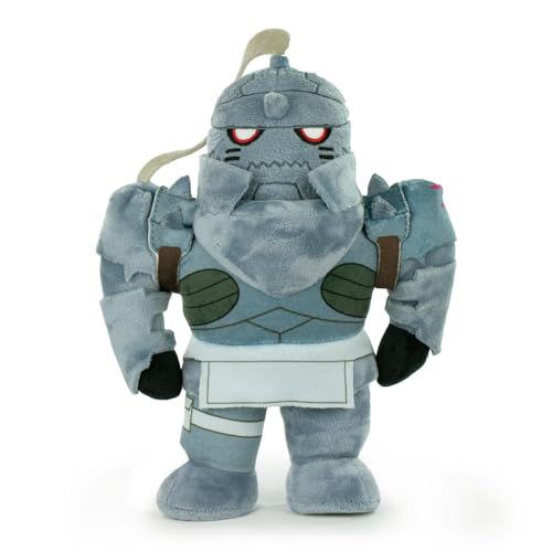 BARRADO Fullmetal Alchemist Kuscheltier - Alphonse, 26 cm, Grau, Anime, Plüsch von BARRADO