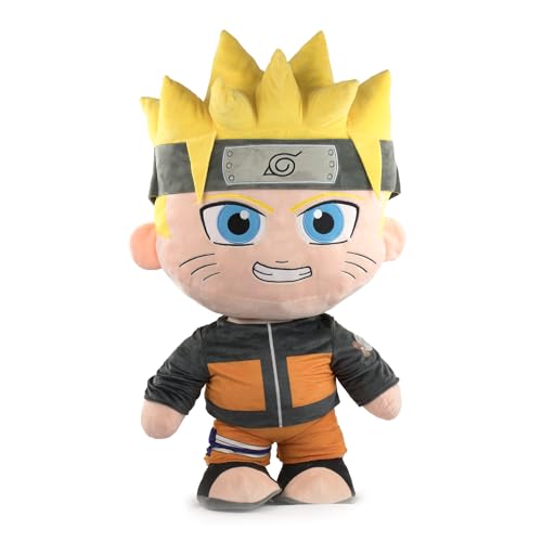 BARRADO Kuscheltier mit Naruto-Figuren 30zm - Naruto, Kakashi, Sasuke, Kurama, Naruto Six Path - Sammler-Edition - Super Soft Qualität (Naruto XL) von BARRADO