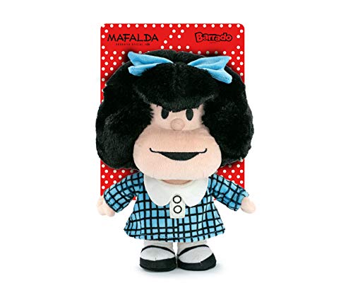 BARRADO Mafalda - Plüsch Mafalda 27 cm - Superweiche Qualität (Blister, Blau) von BARRADO