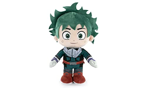 BARRADO My Hero Academia Charakter Kuscheltier - 28cm - Deku, Bakugo, Todoroki - Super Soft Qualität (Deku) von BARRADO