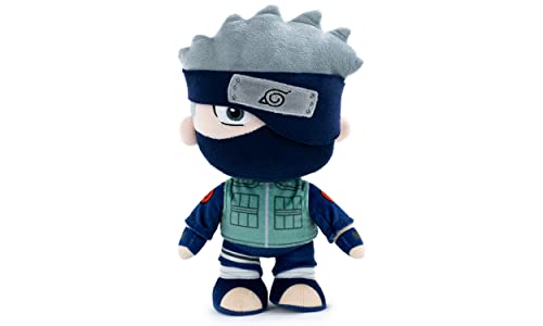 BARRADO Naruto Charaktere Plüschfigur 25 cm - Naruto, Kakashi, Sasuke, Kurama, Sammleredition, Super Soft Qualität (25 cm, Kakashi) von BARRADO