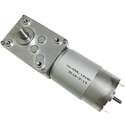 Werkzeuge kompatibel mit 12V 24V DC-Schneckengetriebe mit hohem Drehmoment, hoher Drehzahl und hoher Leistung im Gleichstrommotor mit 12 bis 470 U/min, selbsthemmend, einstellbare Geschwindigkeit, von BATIVFLUG