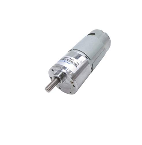 Werkzeuge kompatibel mit 12V 6mm Dia Achse Hohes Drehmoment Getriebemotor 2 Pins Magnetisches 200 RPM Getriebe DC Getriebemotor ZGB37RH(Dc12v,200RPM) von BATIVFLUG