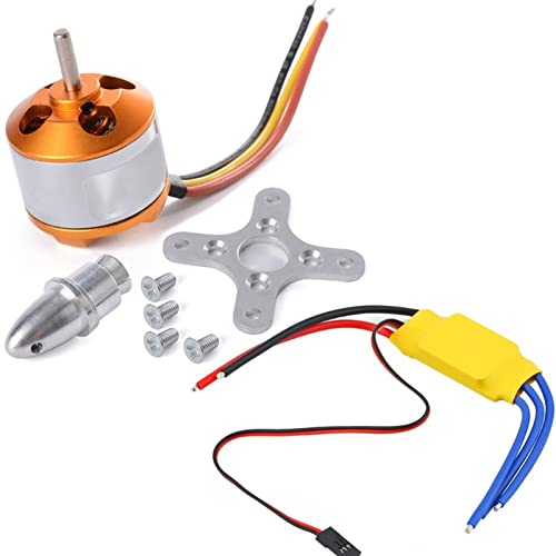 Werkzeuge kompatibel mit A2212 A2208 930KV 1000KV 1400KV 2200KV 2700KV Bürstenloser Motor mit 30A bürstenlosem ESC-Motordrehzahlregler für RC Drone FPV(A2208 Kv1100 30a Esc) von BATIVFLUG