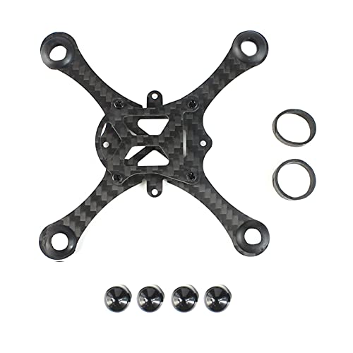 Werkzeuge kompatibel mit Mini-Drohnen-Rahmen-Set, hohles Bechergestell, gebürstet, 100 mm, Radstand, Kohlefaser für Indoor-FPV-Renndrohne, Quadcopter, Zubehörteile von BATIVFLUG