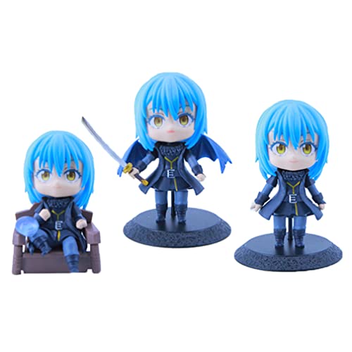 3 Figuren Slime Anime Toy Modellkollektion für Anime-Fans von BATTERUI