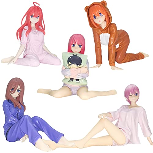 5 Stück Fünffache Pyjamas – Anime-Figuren – Spielzeug-Sammlung – Sammlermodelle für Anime-Fans von BATTERUI