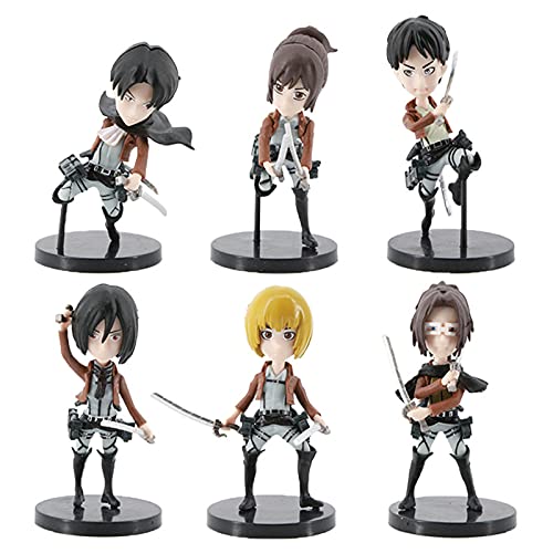 Ackerman Anime-Figuren, Sammelmodell, PVC-Figuren, Desktop-Ornamente, Sammelmodell für Fans von BATTERUI