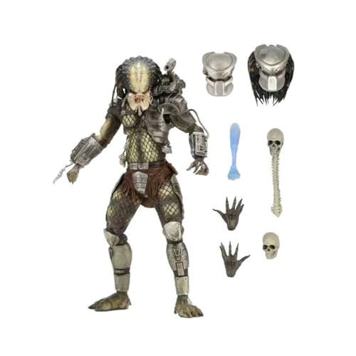 Aliens Predators Anime Figure Spielzeug Sammelmodell Statue Spielzeug Figuren aus PVC Ornamente Desktop Fans Modell zum Sammeln von BATTERUI