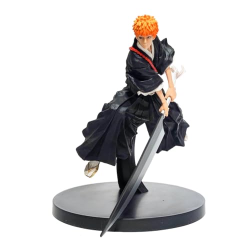 BATTERUI 1 Stück Bleachs Kurosaki Ichigo Anime Figur Toy Collection Modell Dekoration Sammlerstücke Statue von BATTERUI