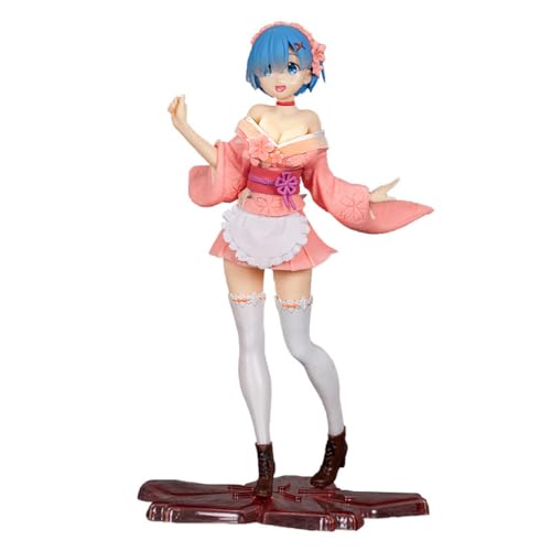 BATTERUI 1 Stück Das Leben in einer anderen Welt, Re: Zero beginnt das Leben in einer anderen Welt, Anime-Figur, Spielzeugkollektion, Modell, Dekoration, Sammlerstücke, Statue von BATTERUI