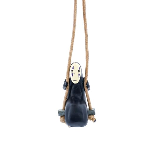 BATTERUI 1 Stück No Face Man Man Swing Anime Figur Spielzeug Kollektion Modell Dekoration Sammlerstücke Statue von BATTERUI