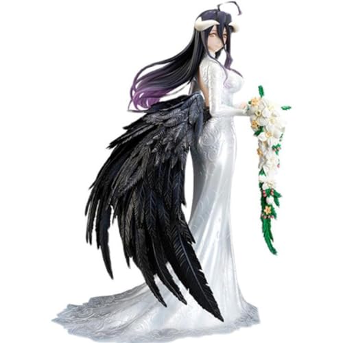 BATTERUI 1 Stück Overlords Albedo Anime Figur Toy Collection Modell Dekoration Sammlerstücke Statue von BATTERUI