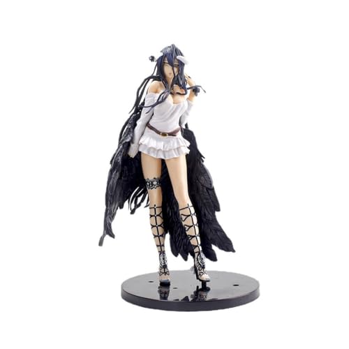 BATTERUI 1 Stück Overlords Albedo Anime Figur Toy Collection Modell Dekoration Sammlerstücke Statue von BATTERUI