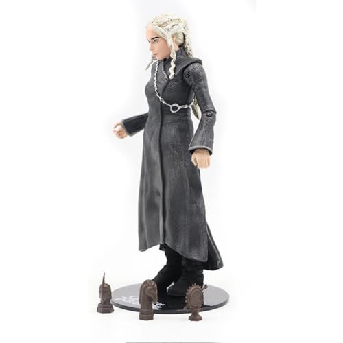 BATTERUI 1 Stück Spiele Throne Daenerys Targaryen Figur Anime Spielzeug Kollektion Modell Dekoration Sammlerstücke Statue von BATTERUI