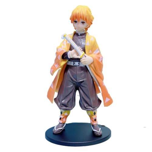 BATTERUI 1 x Demons Slayers Agatsuma Zenitsu Anime Figure Toy Collection Modell Dekoration Sammlerstücke Statue von BATTERUI