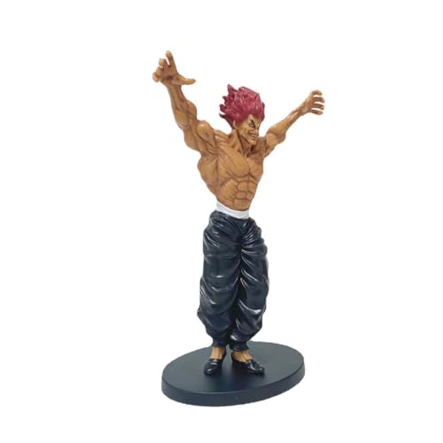 BATTERUI 1 x Hanma Yujiro Anime Figur, Spielzeug, Kollektion, Modell, Dekoration, Sammlerstücke, Statue von BATTERUI