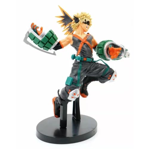 BATTERUI 1 x My Hero Academia Bakugou Katsuki Anime Figur, Spielzeug, Kollektion, Modell, Dekoration, Sammlerstücke, Statue von BATTERUI