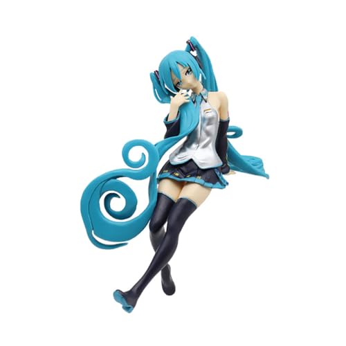 BATTERUI 1 x Racing Hatsunes Mikus Anime-Figur, Spielzeug, Kollektion, Modell, Dekoration, Sammlerstücke, Statue von BATTERUI