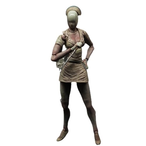 BATTERUI 1 x Silent Hill Faceless Nurse Anime Figure Toy Collection Modell Dekoration Sammlerstücke Statue von BATTERUI