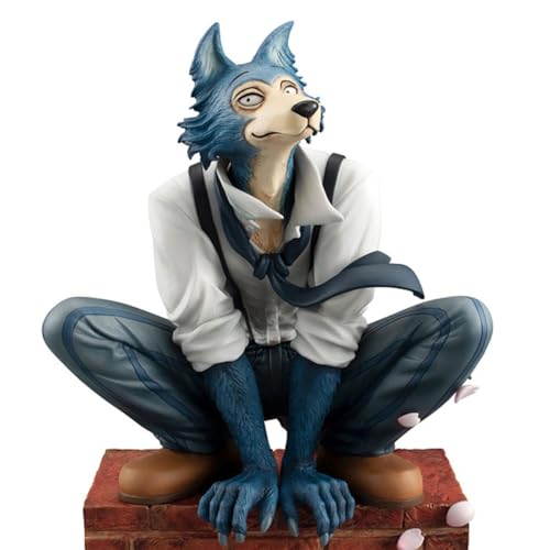 BATTERUI Beastars Legoshis Anime-Figur, Sammelspielzeug, Statuenmodell, Spielzeug, PVC-Figuren, Desktop-Ornamente, Fans, Sammelmodell von BATTERUI