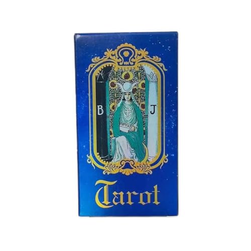 BATTERUI Blue Queen Tarot-Familien-Kartenspiele Tarotdeck-Karten von BATTERUI