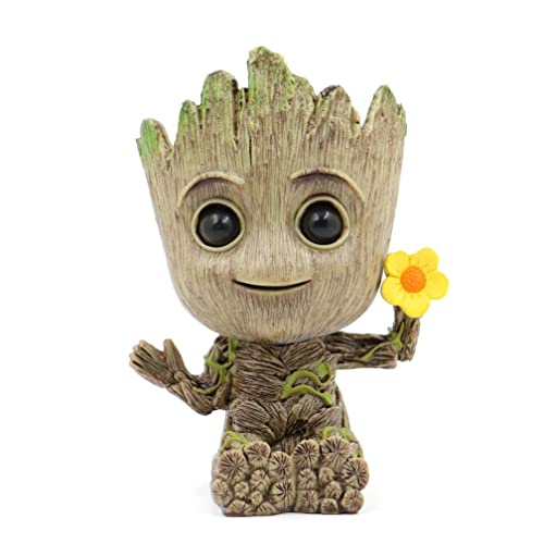 BATTERUI Blumentopf Groot Baby Tree Figur Anime Spielzeug Sammlung von Spielzeugmodellen für Anime-Fans von BATTERUI