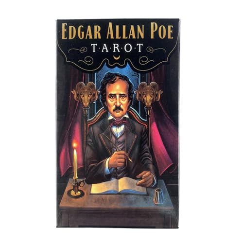 BATTERUI Edgar Allan Poe Tarot Family Card Games Tarot Deck Cards von BATTERUI