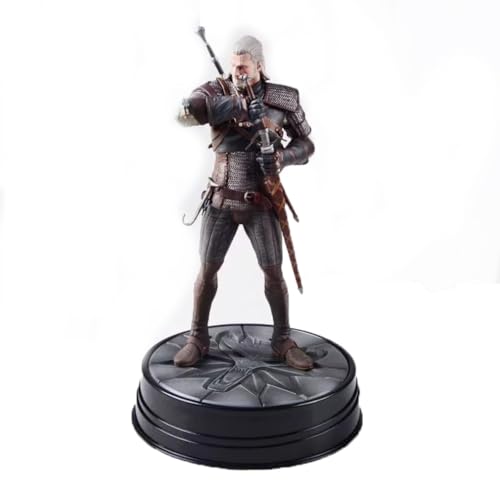 BATTERUI Geralt Wichters Cartoon-Figur, 1 Stück, Sammelspielzeug, Dekorationsmodell, Statue zum Sammeln von BATTERUI