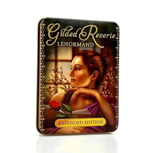 BATTERUI Gilded Reverie Lenormand T17 Family Card Games Tarot Deck Cards von BATTERUI