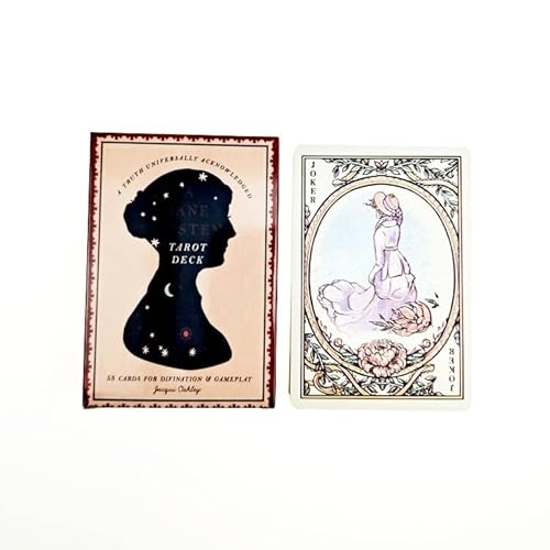 BATTERUI Jane Austen Tarot-Deck Familienkartenspiele Tarotdeck-Karten von BATTERUI