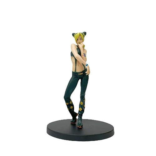 BATTERUI JoJo's Bizarres Adventures Jolynes Cujohs Anime-Figur, Sammelspielzeug, Statuenmodell, Spielzeug, PVC-Figuren, Desktop-Ornamente, Fans, Sammelmodell von BATTERUI