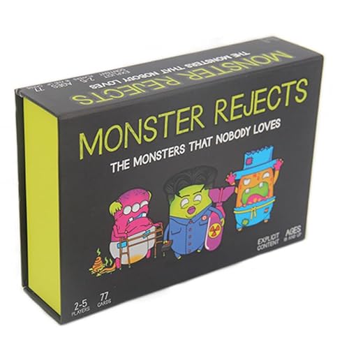 BATTERUI Monster Rejects Family Card Games Tarot Deck Cards von BATTERUI