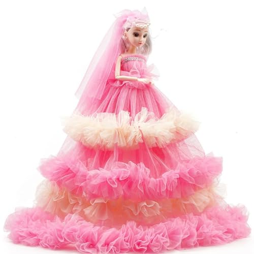 BATTERUI Puppe Mädchen Hochzeit Prinzessin Figur Spielzeug Geschenk von BATTERUI