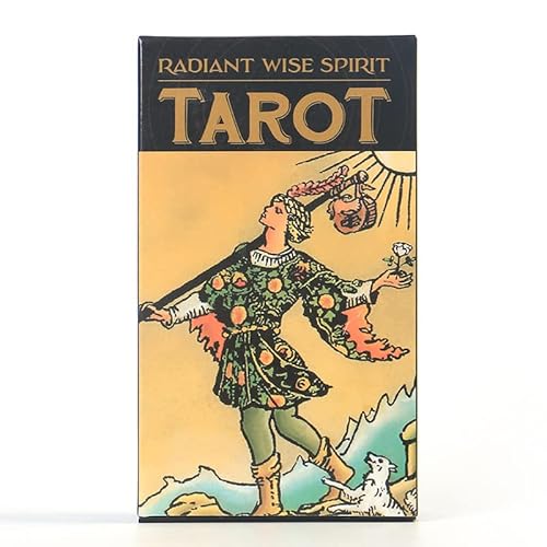 BATTERUI Radiant Wise Spirit Tarot-Familien-Kartenspiele Tarotdeck-Karten von BATTERUI