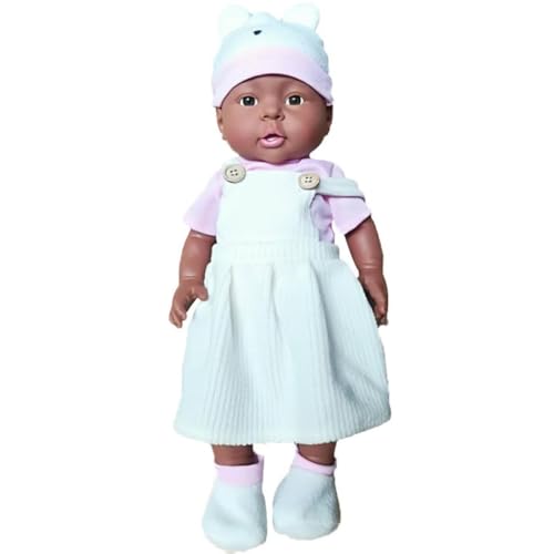 BATTERUI Reborn Baby-Figur aus weichem Silikon, Spielzeug-Sammelmodell von BATTERUI