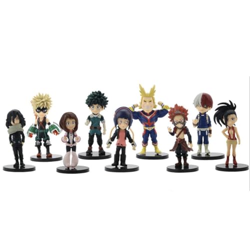 BATTERUI Set mit 9 Figuren My Hero Academia Toy Doll Collection Anime von BATTERUI