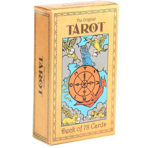 BATTERUI Tarot-Deck mit 78 Karten, Familienkartenspiele, Tarot-Deck-Karten von BATTERUI