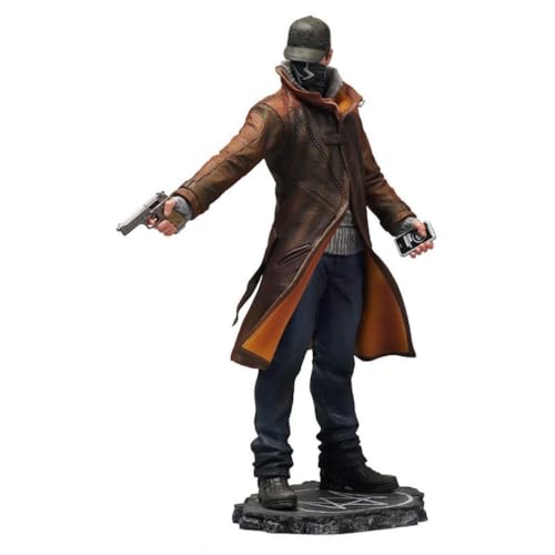 BATTERUI Watchdog Watchdog Aiden Pearce Dog Brother-Figur Spielzeug Kollektion Modell für Anime-Fans Kollektion Modell von BATTERUI