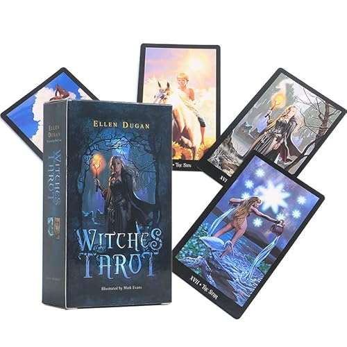 BATTERUI Witches Family Card Games Tarot Deck Cards von BATTERUI