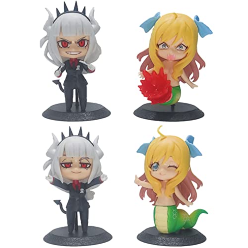 Cthulhu und Kitchen Anime-Figuren, Modellkollektion für Anime-Fans, 4 Stück von BATTERUI