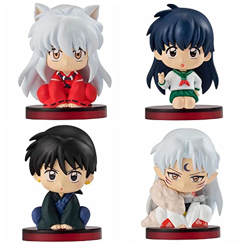 Inuyasha Anime-Figuren, Sammlermodell, Spielzeug, PVC-Figuren, Desktop-Ornamente, Fans, Sammlermodell von BATTERUI