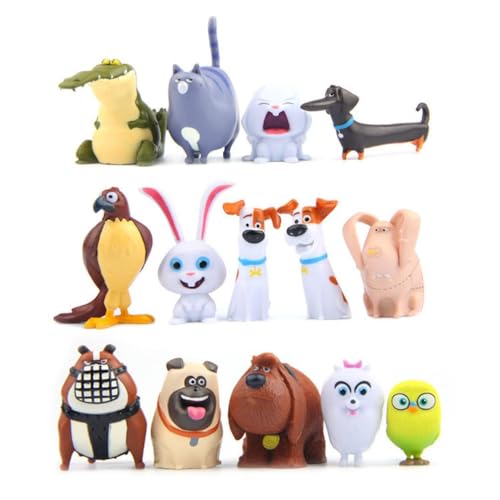 Life's Pets Mini-Figuren, 14 Stück von BATTERUI