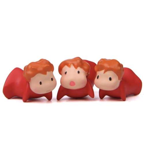 Set mit 3 Mini-Figuren Ponyo, Kollektion von BATTERUI