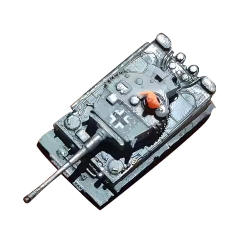 BAUBAUPLAY 1/350 Mini Tiger Daumen Tank Modell, Militär Panzer Spielzeug Modellbausatz für Erwachsene von BAUBAUPLAY