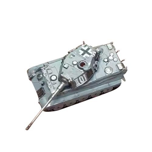 BAUBAUPLAY 1/350 Mini Tiger König Daumen Tank Modell, Militär Panzer Spielzeug Modellbausatz für Erwachsene von BAUBAUPLAY