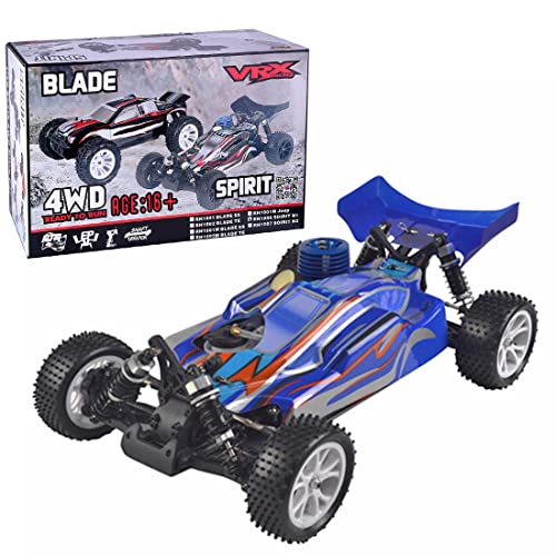 BAUBAUPLAY Ferngesteuertes Auto, 1/10 Maßstab 4WD RC Off-Road Car, 2.4G Hohe Geschwindigkeit RC Auto Spielzeug für Erwachsene - RTR von BAUBAUPLAY