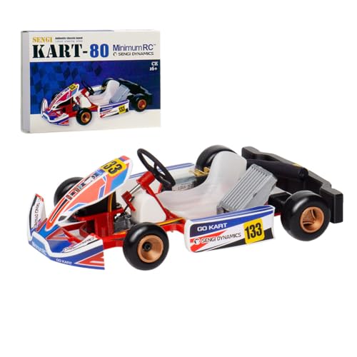 BAUBAUPLAY Ferngesteuertes Auto, Kart-80 1/32 Maßstab RC Kart für Racing, 2.4G 4WD RC Fahrzeug Auto Spielzeug für Erwachsene KIT (Fernbedienung und Empfänger Nicht enthalten) von BAUBAUPLAY